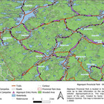 Xavier Maps Algonquin Provincial Park - West Part 3 bundle exclusive