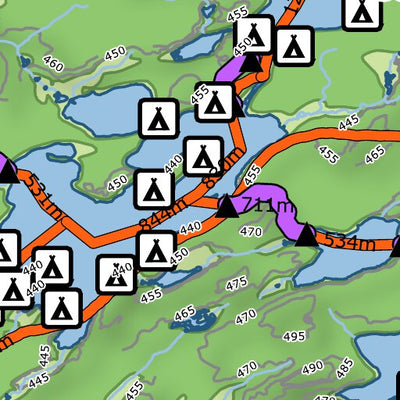 Xavier Maps Algonquin Provincial Park - West Part 3 bundle exclusive