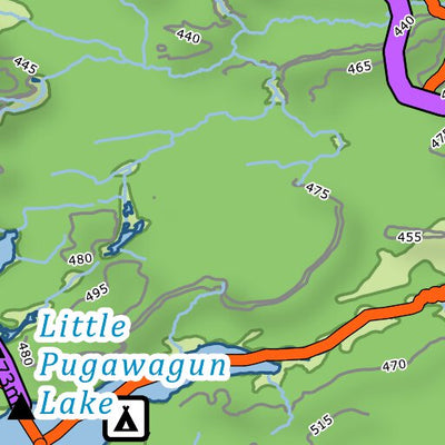 Xavier Maps Algonquin Provincial Park - West Part 4 bundle exclusive