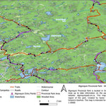 Xavier Maps Algonquin Provincial Park - West Part 5 bundle exclusive