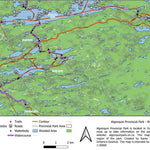 Xavier Maps Algonquin Provincial Park - West Part 6 bundle exclusive