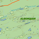 Xavier Maps Algonquin Provincial Park - West Part 6 digital map