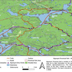Xavier Maps Algonquin Provincial Park - West Part 8 bundle exclusive