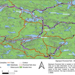 Xavier Maps Algonquin Provincial Park - West Part 9 bundle exclusive