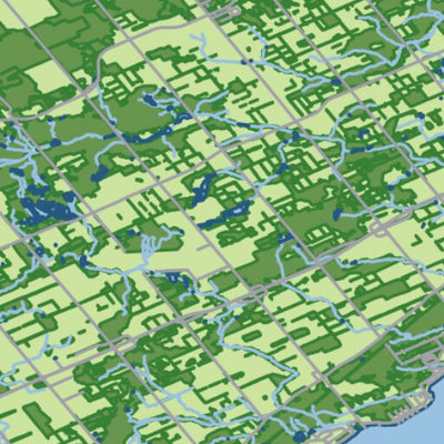 Xavier Maps Lake Simcoe Fishing Map - Overview digital map