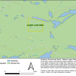 Xavier Maps Ontario Nature Reserve: Albert Lake Mesa bundle exclusive