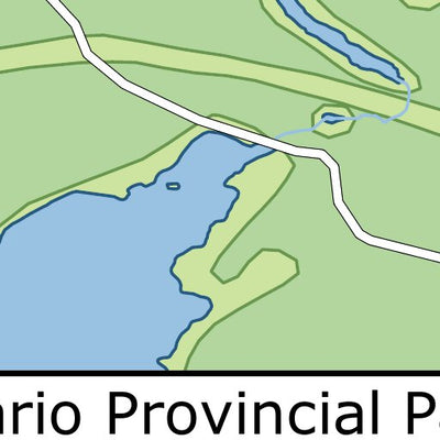 Xavier Maps Ontario Nature Reserve: Albert Lake Mesa bundle exclusive