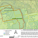 Xavier Maps Ontario Nature Reserve: Bayview Escarpment bundle exclusive
