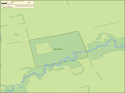 Xavier Maps Ontario Nature Reserve: Beattie Pinery digital map