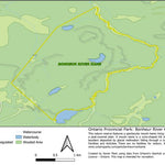 Xavier Maps Ontario Nature Reserve: Bonheur River Kame bundle exclusive