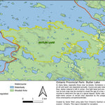 Xavier Maps Ontario Nature Reserve: Butler Lake bundle exclusive