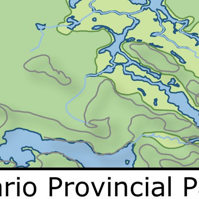 Xavier Maps Ontario Nature Reserve: Butler Lake bundle exclusive