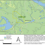 Xavier Maps Ontario Nature Reserve: Cavern Lake bundle exclusive
