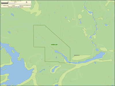 Xavier Maps Ontario Nature Reserve: Cavern Lake digital map
