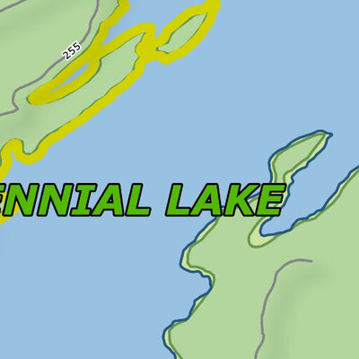 Xavier Maps Ontario Nature Reserve: Centennial Lake Part 2 bundle exclusive