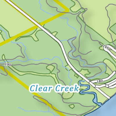 Xavier Maps Ontario Nature Reserve: Clear Creek Forest bundle exclusive