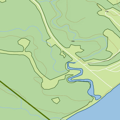 Xavier Maps Ontario Nature Reserve: Clear Creek Forest digital map