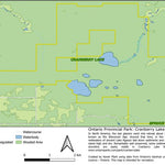 Xavier Maps Ontario Nature Reserve: Cranberry Lake bundle exclusive