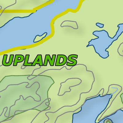 Xavier Maps Ontario Nature Reserve: Daisy Lake Uplands digital map