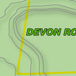 Xavier Maps Ontario Nature Reserve: Devon Road Mesa digital map