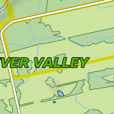Xavier Maps Ontario Nature Reserve: Pretty River Valley bundle exclusive