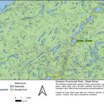 Xavier Maps Ontario Nature Reserve: Steel River Map Bundle bundle