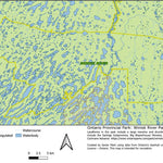 Xavier Maps Ontario Nature Reserve: Winisk River Map Bundle bundle