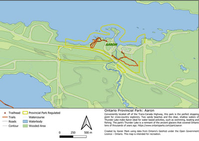 Xavier Maps Ontario Provincial Park: Aaron bundle exclusive