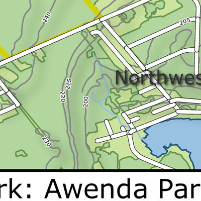 Xavier Maps Ontario Provincial Park: Awenda Part 1 bundle exclusive