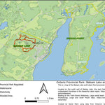 Xavier Maps Ontario Provincial Park: Balsam Lake and Indian Point bundle exclusive