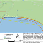 Xavier Maps Ontario Provincial Park: Batchawana Bay bundle exclusive