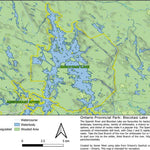 Xavier Maps Ontario Provincial Park: Biscotasi Lake bundle exclusive