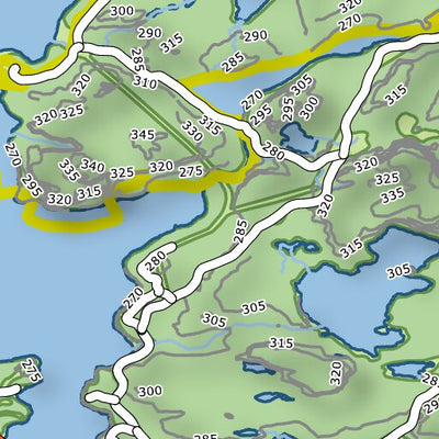 Xavier Maps Ontario Provincial Park: Bon Echo bundle exclusive