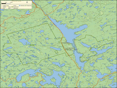 Xavier Maps Ontario Provincial Park: Bon Echo digital map