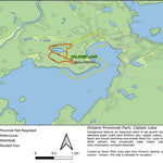 Xavier Maps Ontario Provincial Park: Caliper Lake bundle exclusive