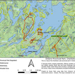 Xavier Maps Ontario Provincial Park: Charleston Lake bundle exclusive