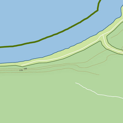 Xavier Maps Ontario Provincial Park: Driftwood digital map