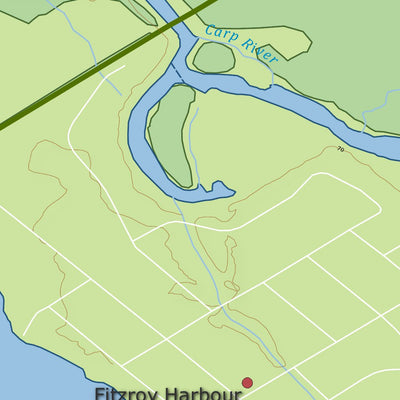 Xavier Maps Ontario Provincial Park: Fitzroy digital map
