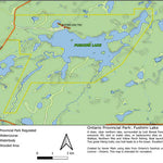 Xavier Maps Ontario Provincial Park: Fushimi Lake bundle exclusive