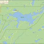 Xavier Maps Ontario Provincial Park: Fushimi Lake digital map
