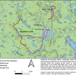 Xavier Maps Ontario Provincial Park: Halfway Lake bundle exclusive