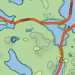 Xavier Maps Ontario Provincial Park: Halfway Lake bundle exclusive