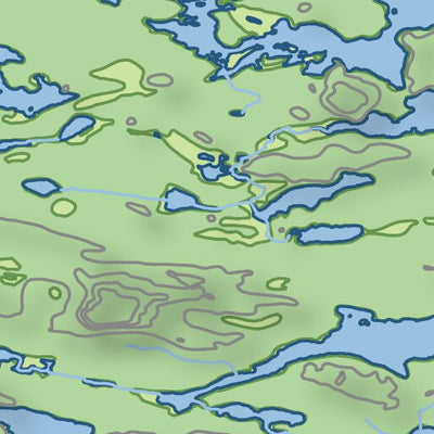 Xavier Maps Ontario Provincial Park: Killarney East Map bundle exclusive