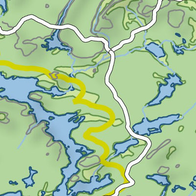 Xavier Maps Ontario Provincial Park: Killarney East Map bundle exclusive