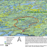 Xavier Maps Ontario Provincial Park: Killarney Map Bundle bundle