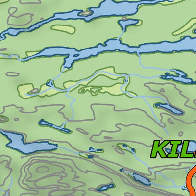 Xavier Maps Ontario Provincial Park: Killarney North Map bundle exclusive