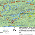 Xavier Maps Ontario Provincial Park: Killarney South Map bundle exclusive