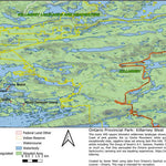 Xavier Maps Ontario Provincial Park: Killarney West Map bundle exclusive
