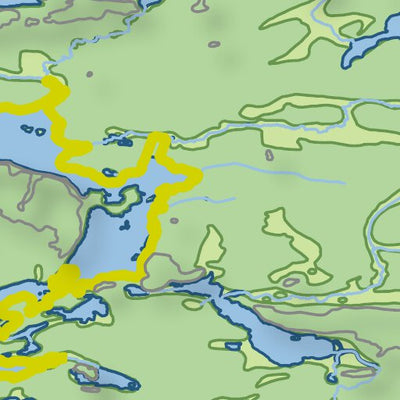 Xavier Maps Ontario Provincial Park: Killarney West Map bundle exclusive
