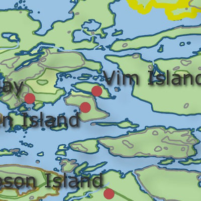 Xavier Maps Ontario Provincial Park: Killarney West Map bundle exclusive